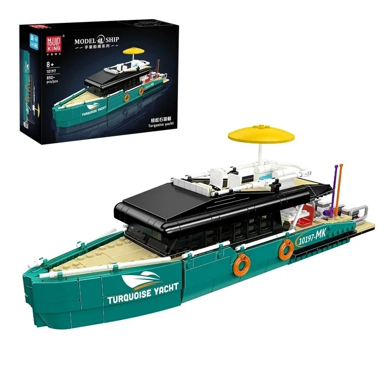 터키색 고급 요트 조립 블록 세트, 몰드킹 10197, - Model Kit Yacht 리뷰 및 가격